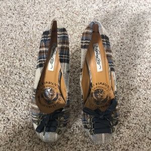 Ed Hardy heals shoes